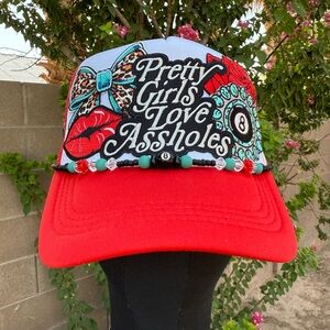 Custom New Patch Hat Pretty Girls